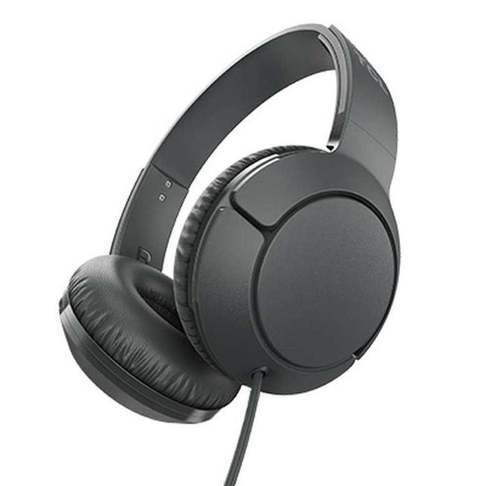 TCL MTRO200 On-Ear Wired Headphones Black