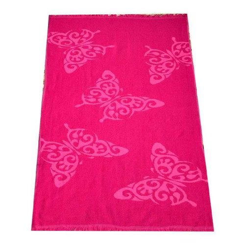 Beach Towel 70x150 Cm Jacquard VR, Pink