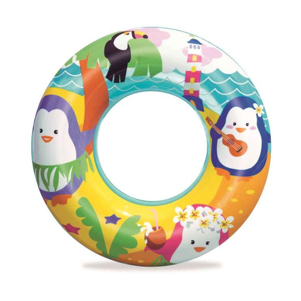 Bestway Printed Life Buoy 51 Cm Yellow Blue