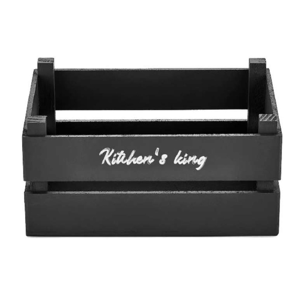 Wooden Case 26x15x7 Cm Black