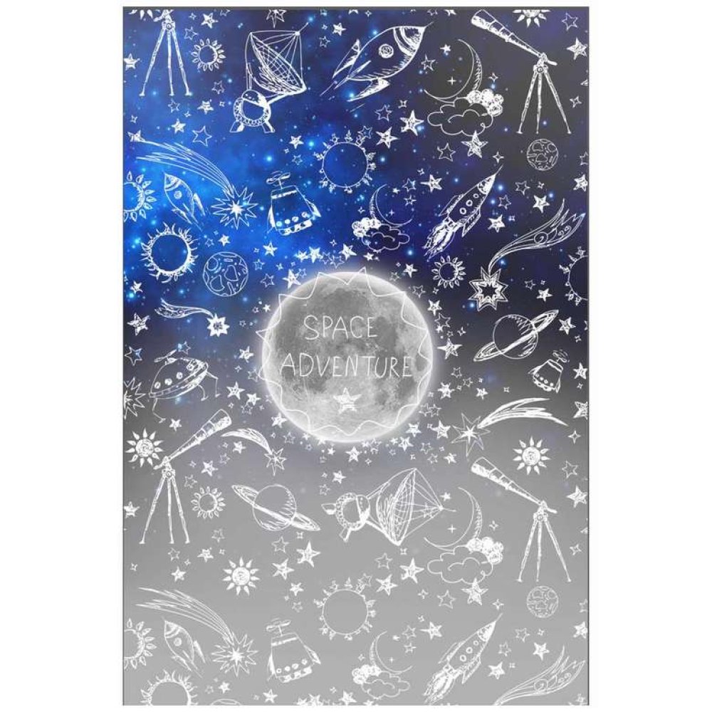 Fringed Children's Carpet 100x150 cm Grey-dark blue