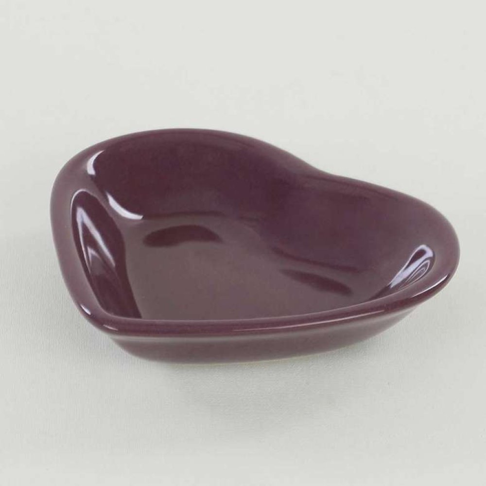 Keremika Colored Heart Cookie 14 Cm Purple