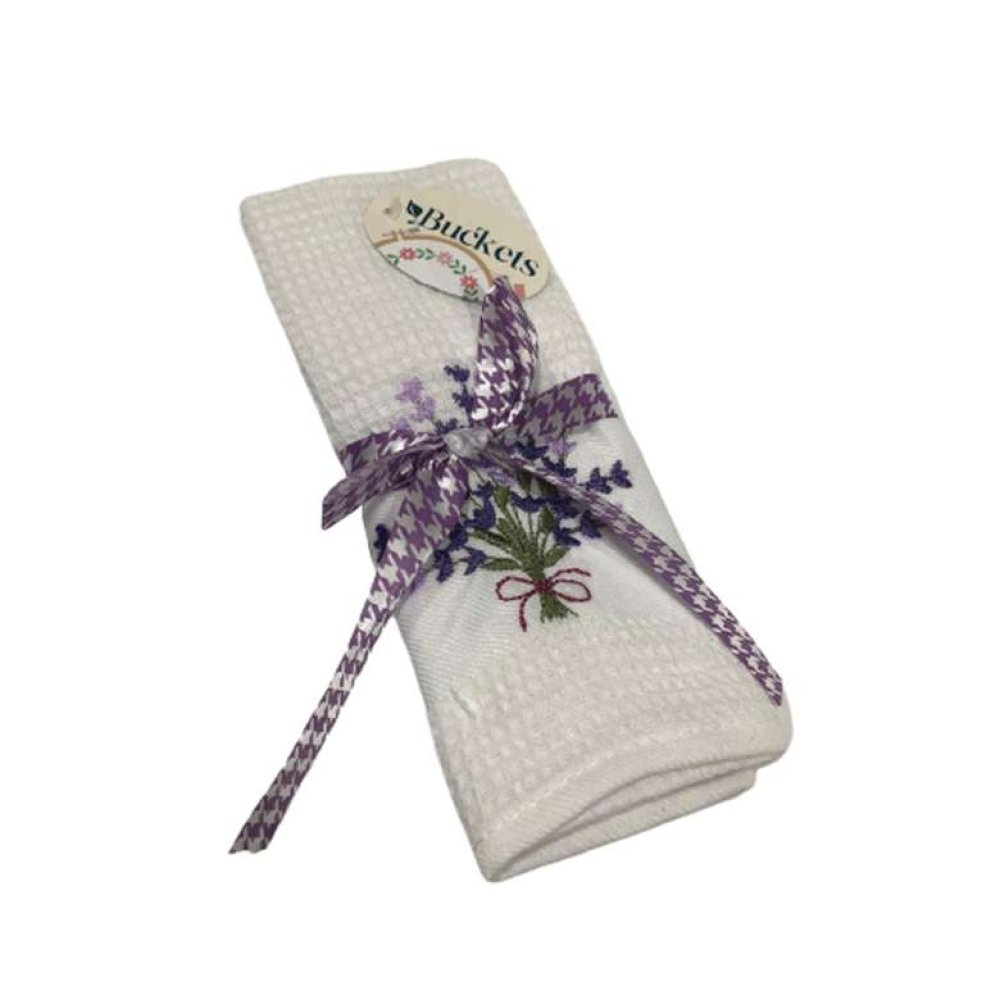 Embroidered Kitchen Napkin 40x60 cm Purple