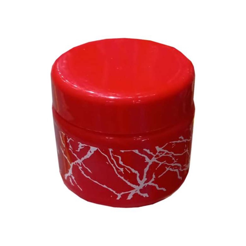 Sarina Glass Jar Red