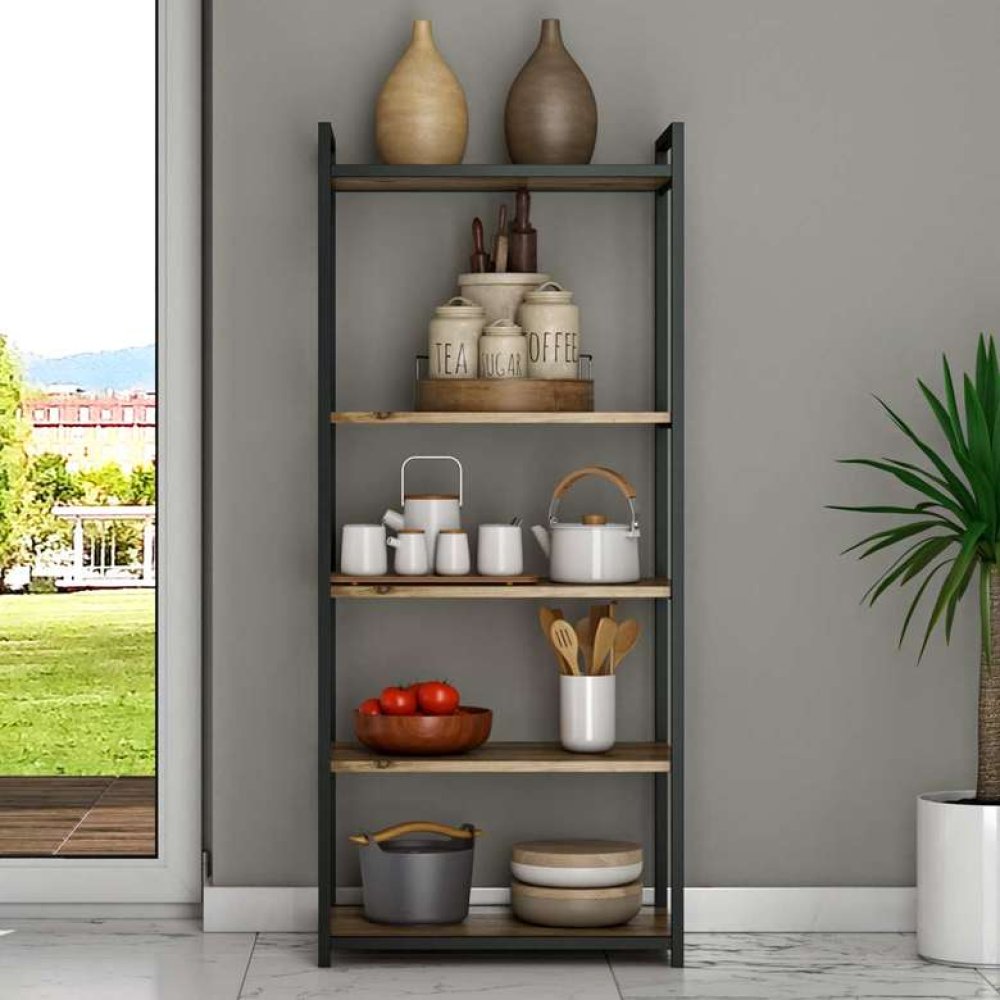 Tiamob Hesti Metal Kitchen Shelf