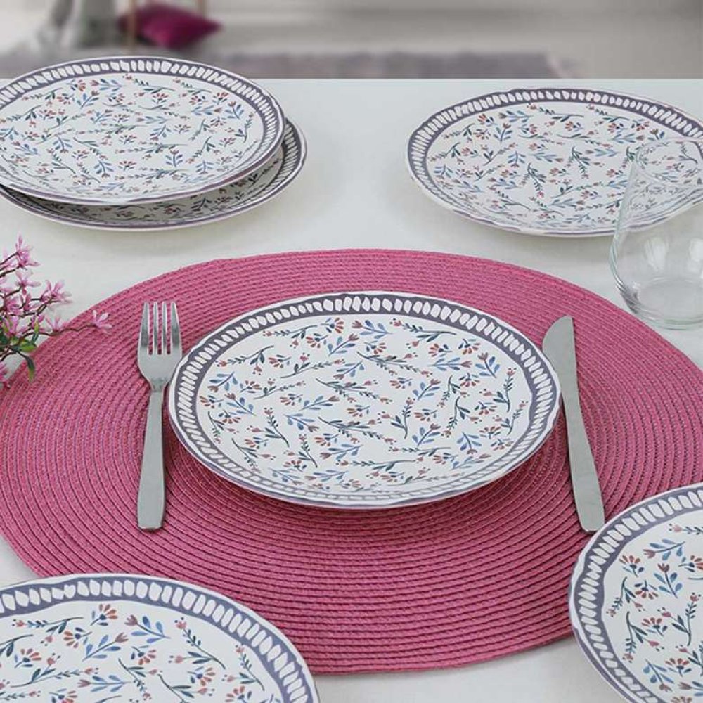 Keramika Elite Bloss Cake Plate 20 cm 6 pcs