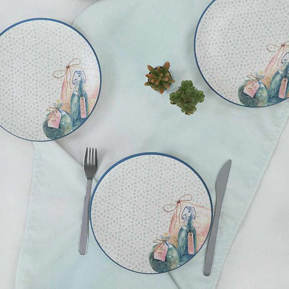 Keramika Lina Still Cake Plate 20 Cm 6 Pieces