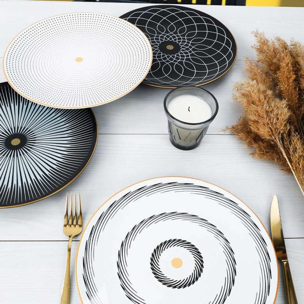 Keramika Nova Serving Plate 25 Cm 4 Pieces