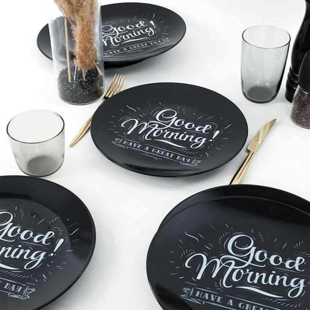 Keramika Vintage House Aegean Serving Plate 26 Cm 6 Pieces