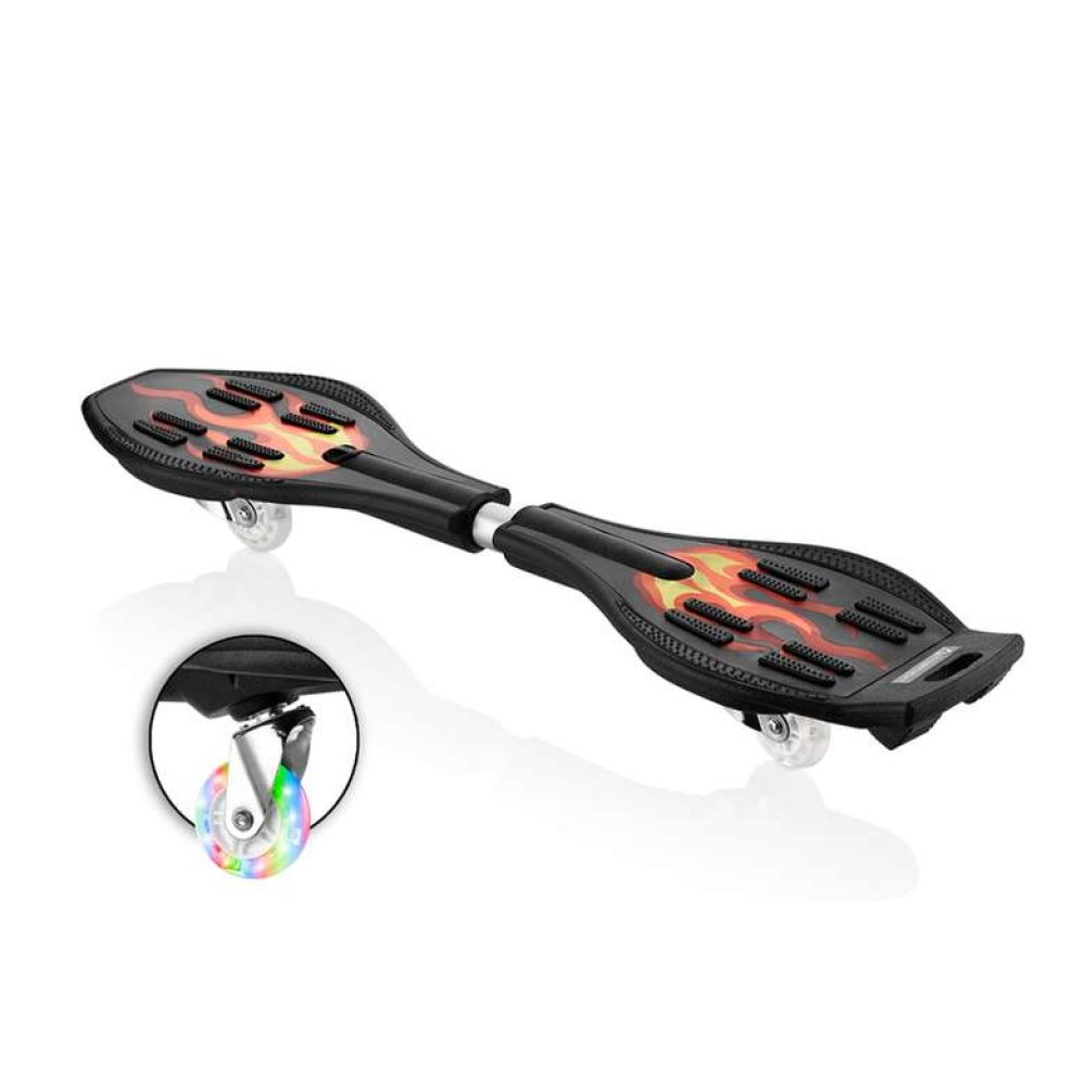 Waveboard Skateboard - Red-Black