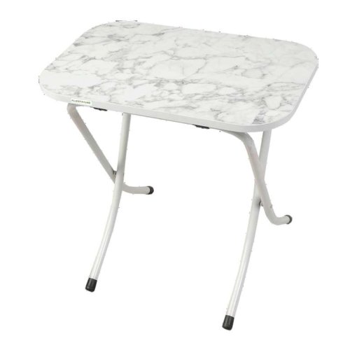 Folding Picnic Table Marble Pattern 60x40 cm