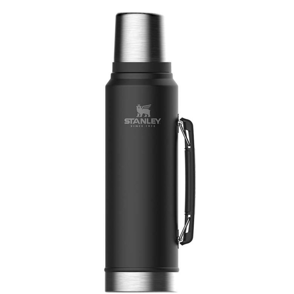 Stanley Classic Vacuum Steel Thermos 1 L Black