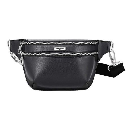 Aqua Di Polo Women's Waist Bag Black