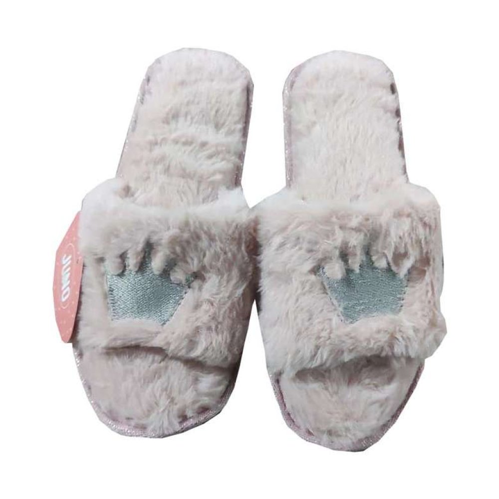 Women&#039;s Embroidered Slippers Pink