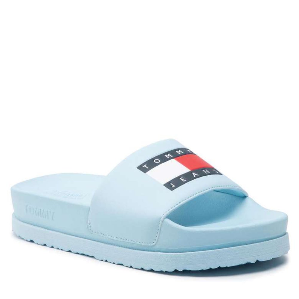 Tommy Hilfiger EN0EN01429-CYS Women's Slippers Blue