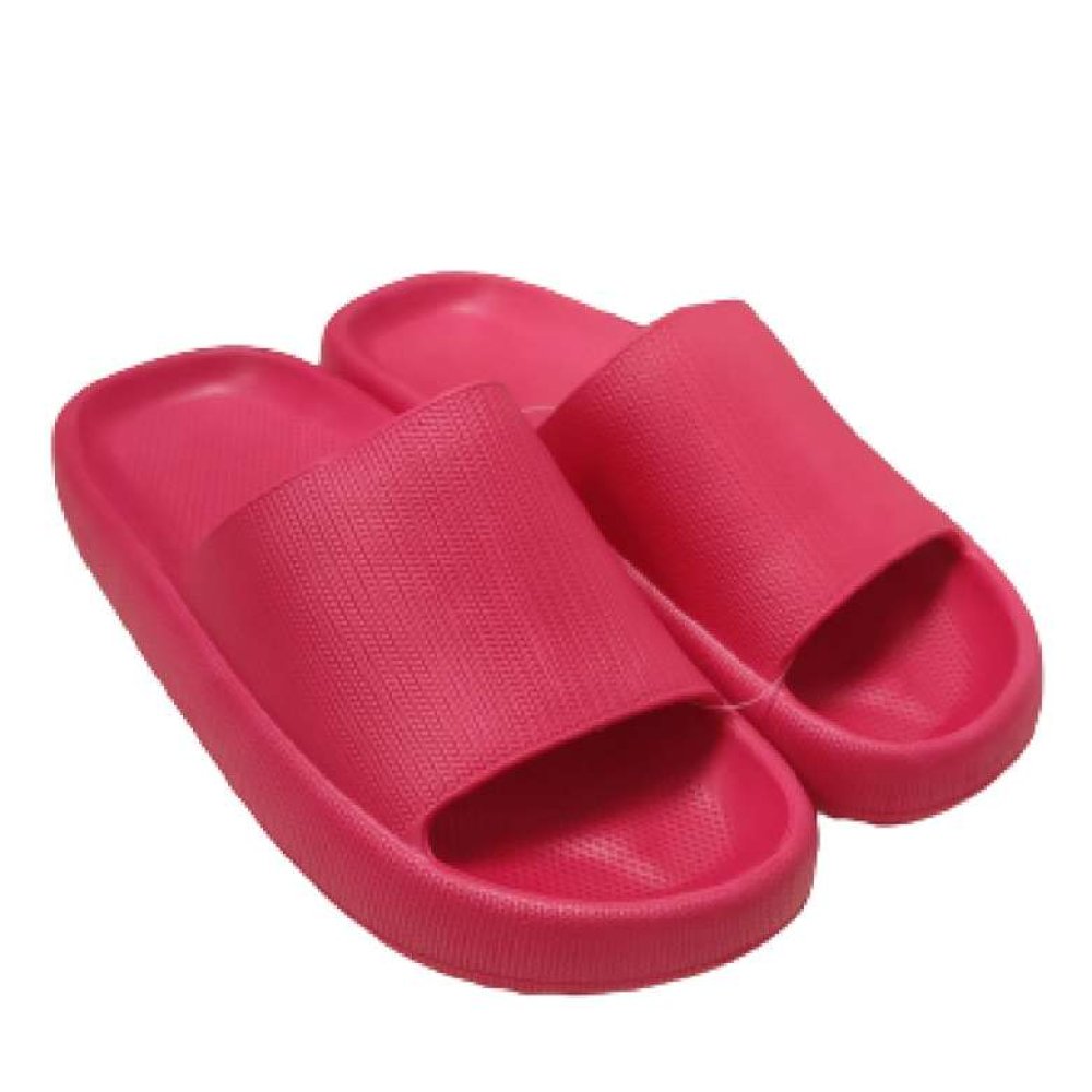 Juno Women's Thick Sole Slippers Red