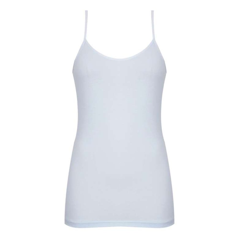 Silk & Blue Women's Tank Tops Ice Blue