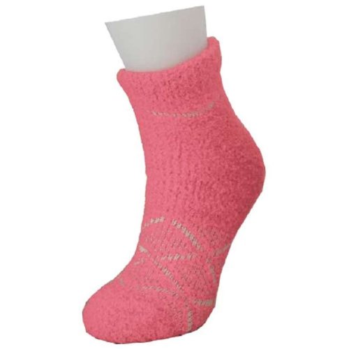 Silk & Blue Women's Plush Socks Pink