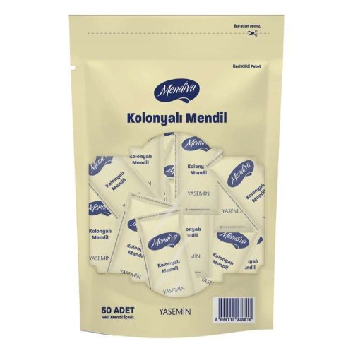Mendiva Jasmine Refreshing Towel 50 Pcs