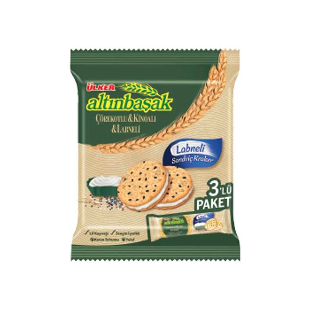 Altınbaşak Cracker Labneh Sandwich 3x60 g
