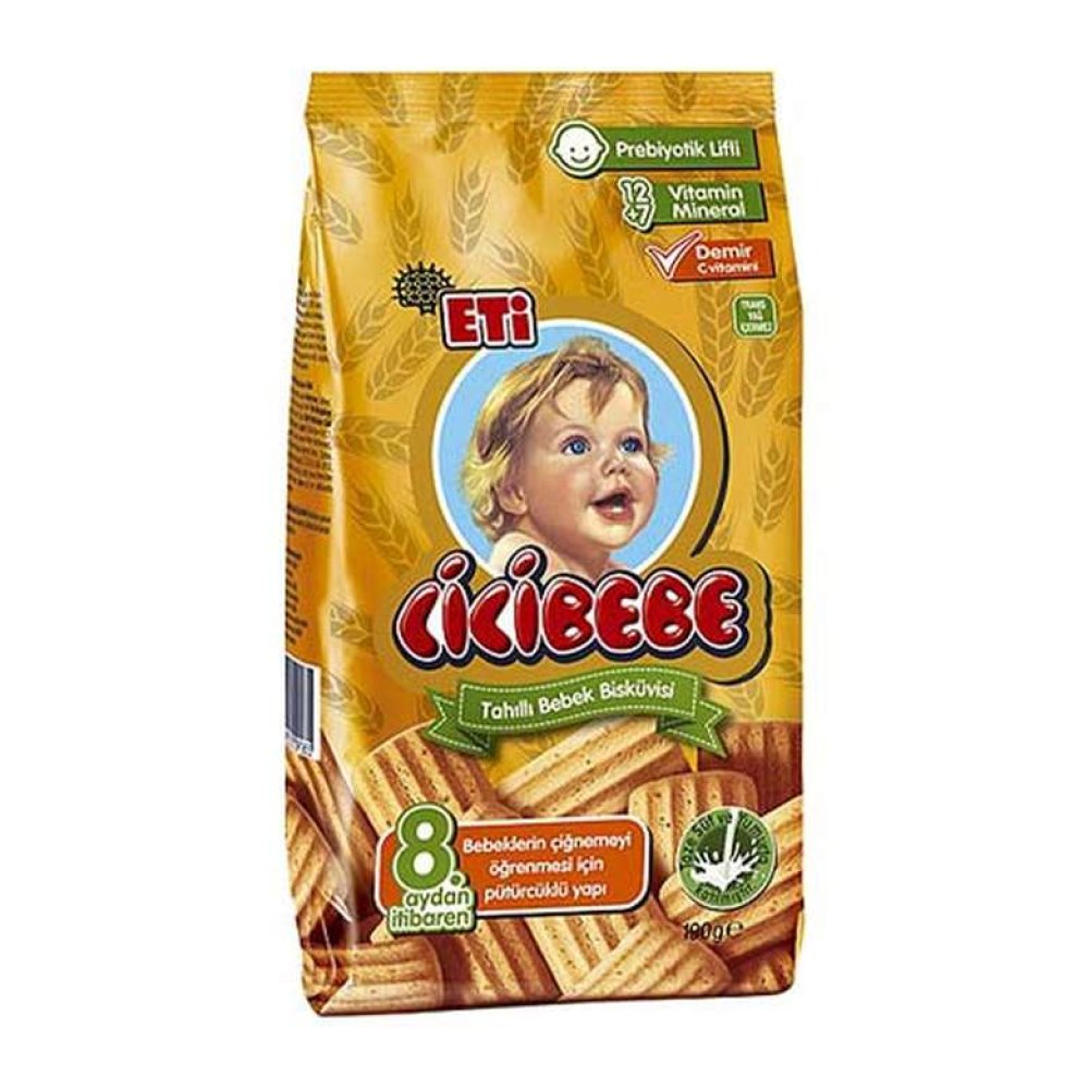 Cicibebe Baby Cereal Biscuits 172 G