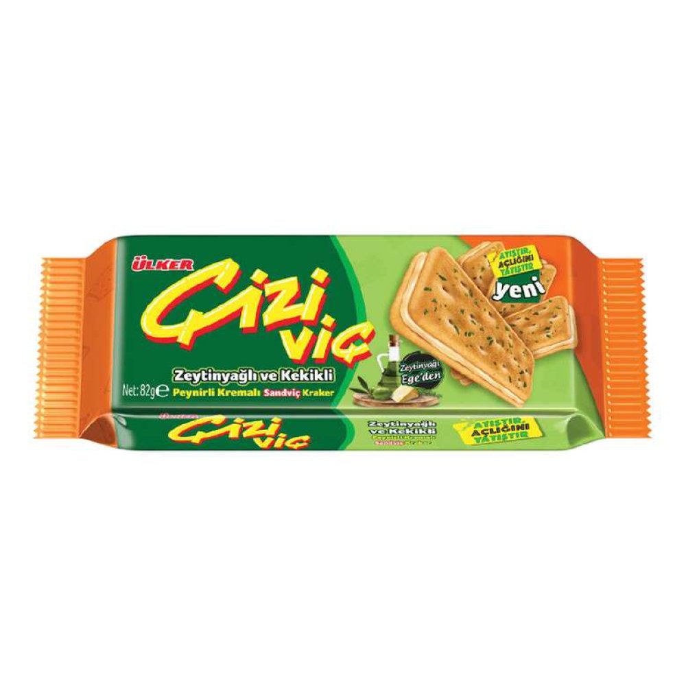 Ciziviç Cheese Cracker with Olive Oil and Thyme 82 G