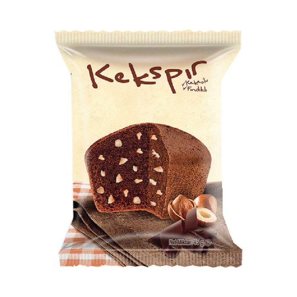 Kekspir Cocoa Hazelnut Cake 45 G