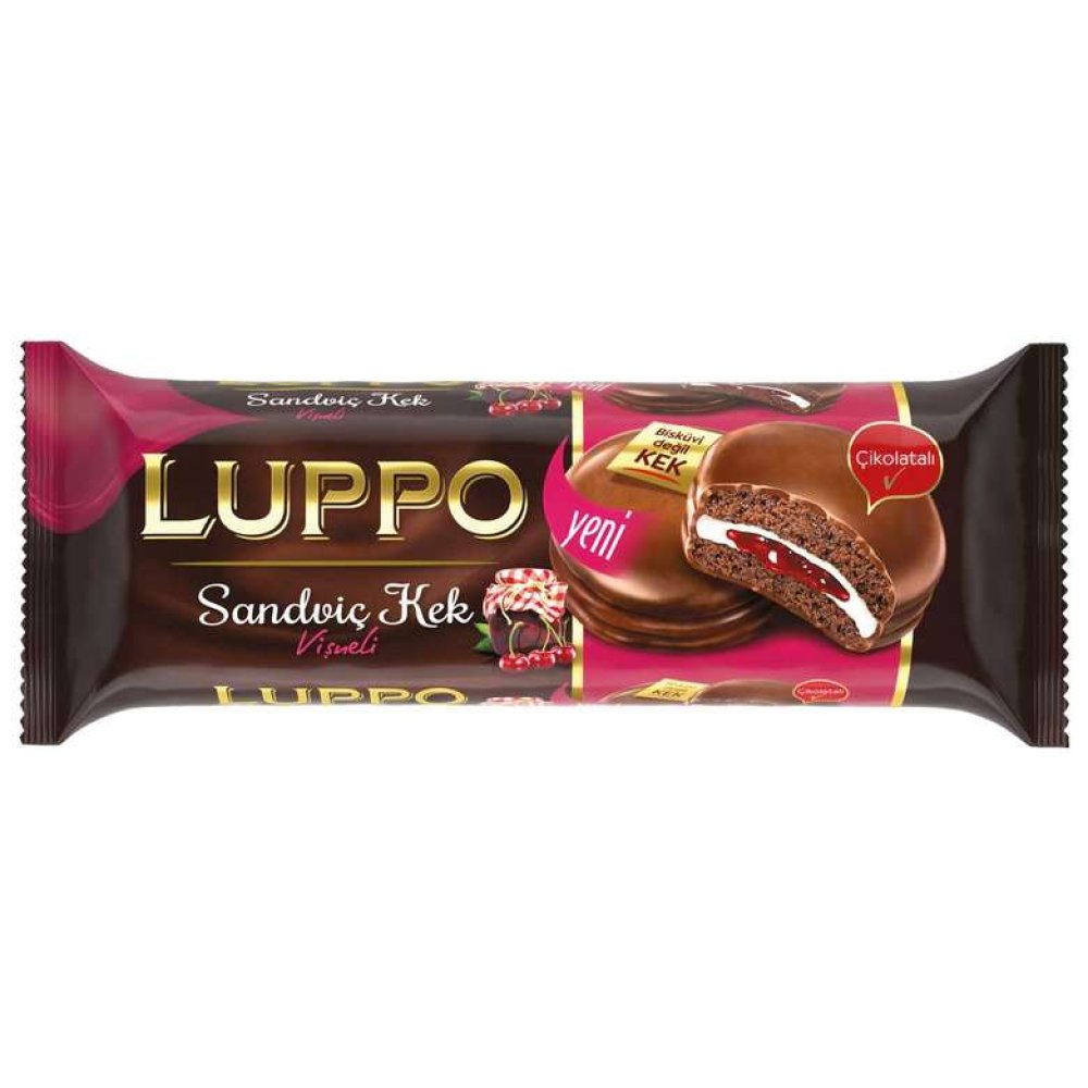 Luppo Cake Cocoa/Plain 8X23 G