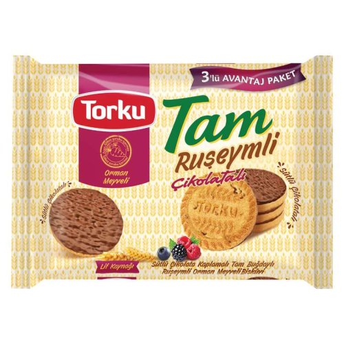 Torku Whole Germ Biscuits With Forest Fruit 3X84 G