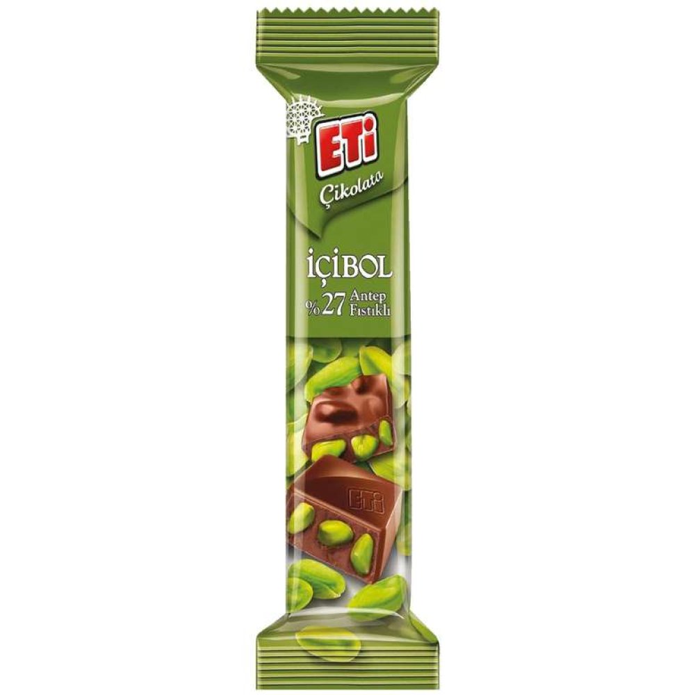Eti Chocolate 27% Pistachio 30 G