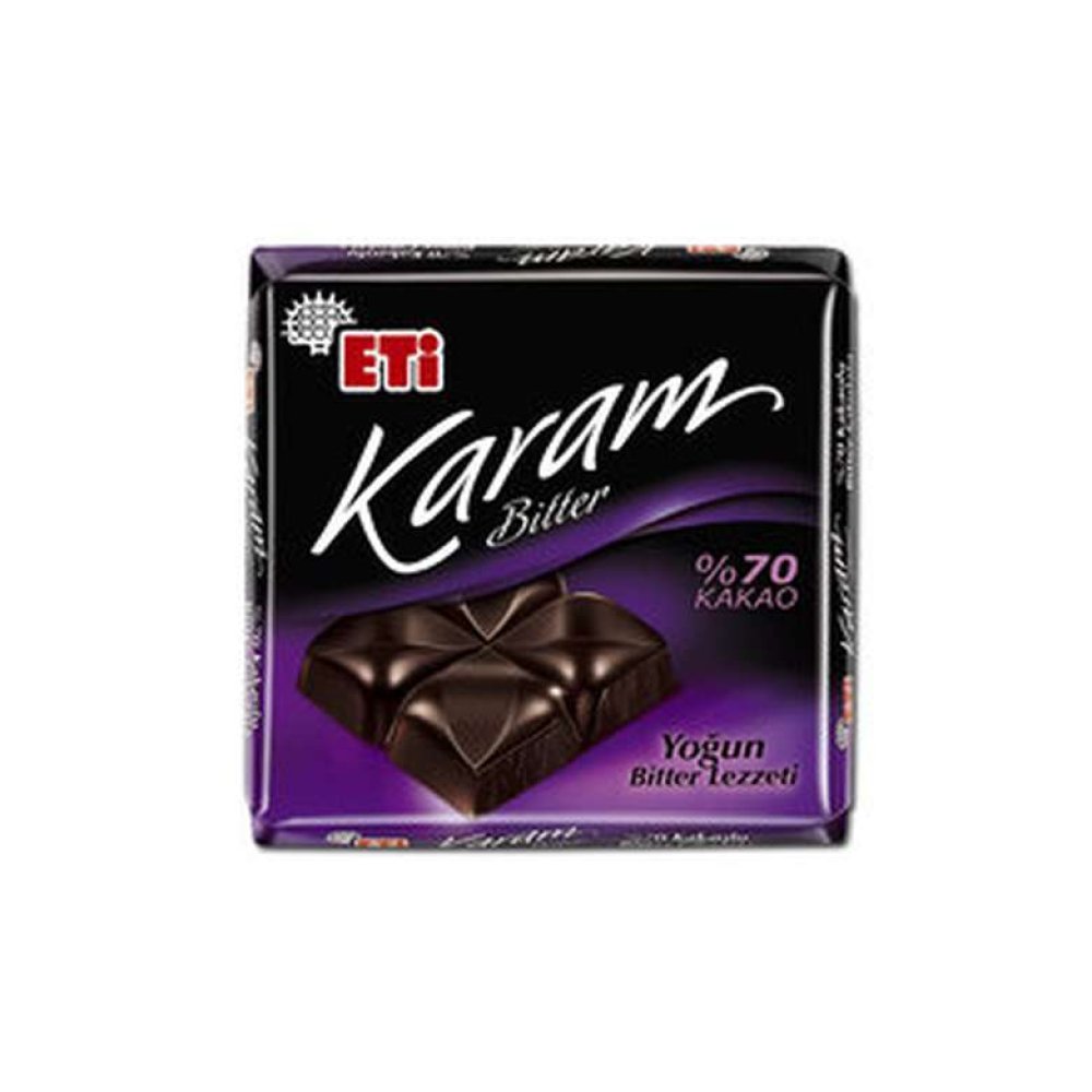 Eti Karam Chocolate 70% Dark 60 G