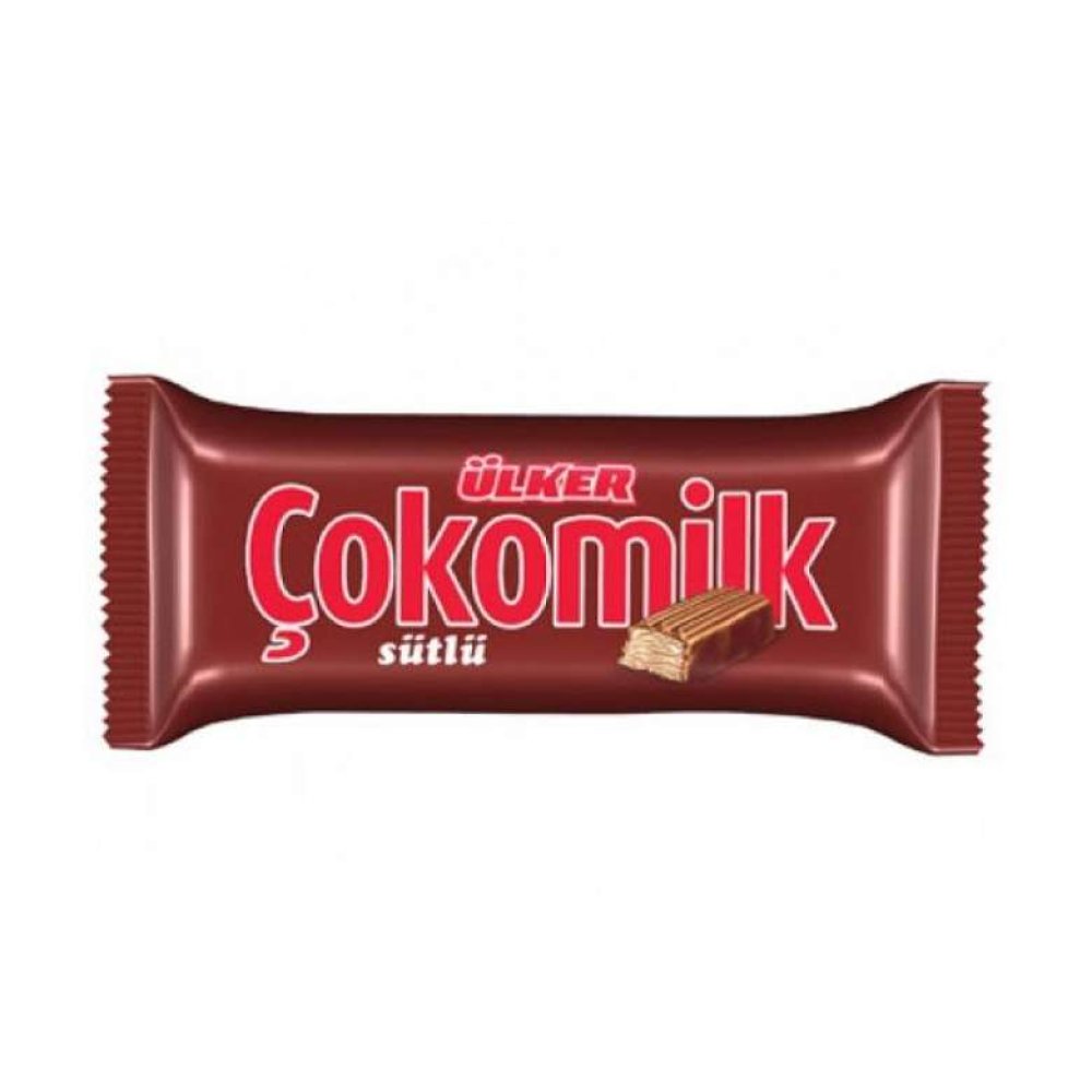 Ülker Çokomilk Bar With Milk Chocolate Nougat 24 G
