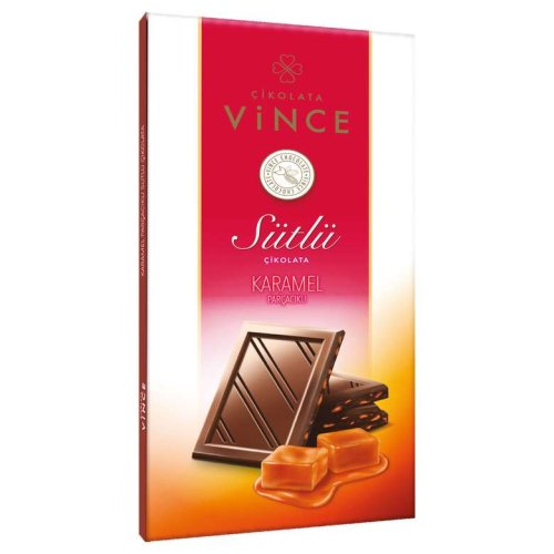 Vince Milk Caramel Chocolate Chip 70 G