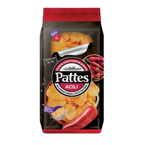 Pattes Potato Chips Spicy 100 G