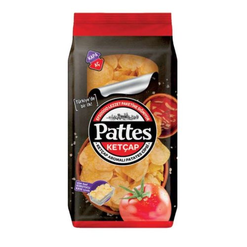 Pattes Potato Chips Ketchup 100 G