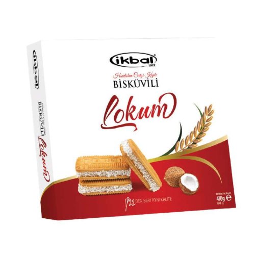 İkbal Turkish Delight Biscuit 410 G