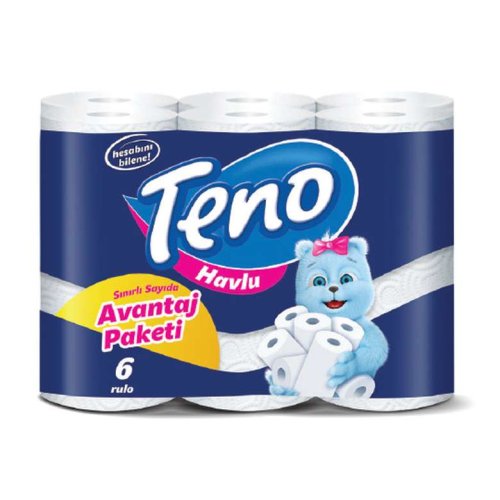 Teno Paper Towel 2 Layers 6 Pieces