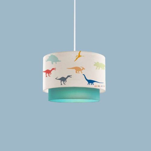 Homing Kids Fabric Printed Cake Pendant Lamp AYD-2996