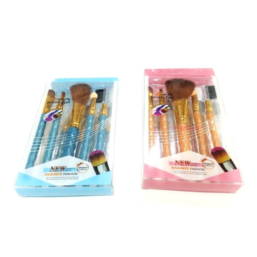 Set of 5 Makeup Brushes