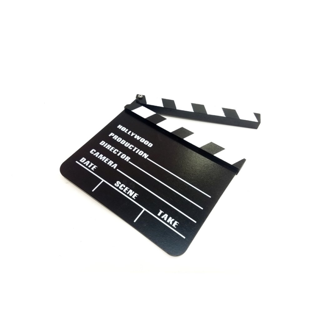 Wooden Cinema Clapperboard