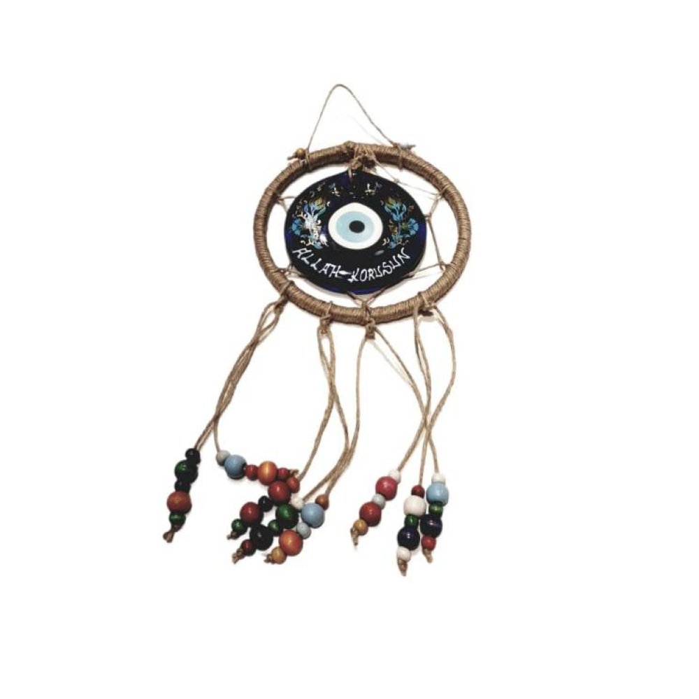 God Bless Evil Eye Beaded Ornament