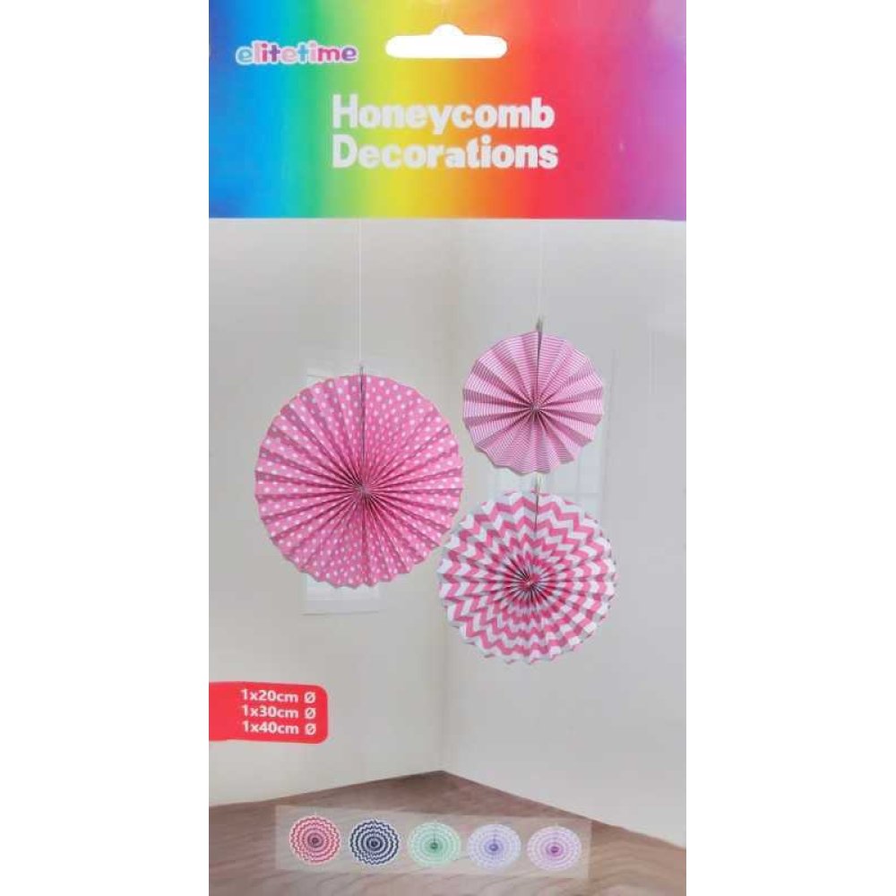 Hanging Fan Set of 3