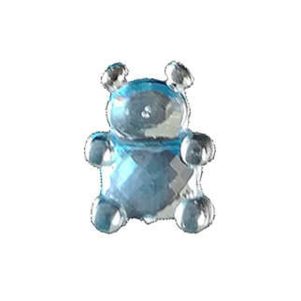 Teddy Bear Mirror Acrylic Blue Pk:500 Kl:100