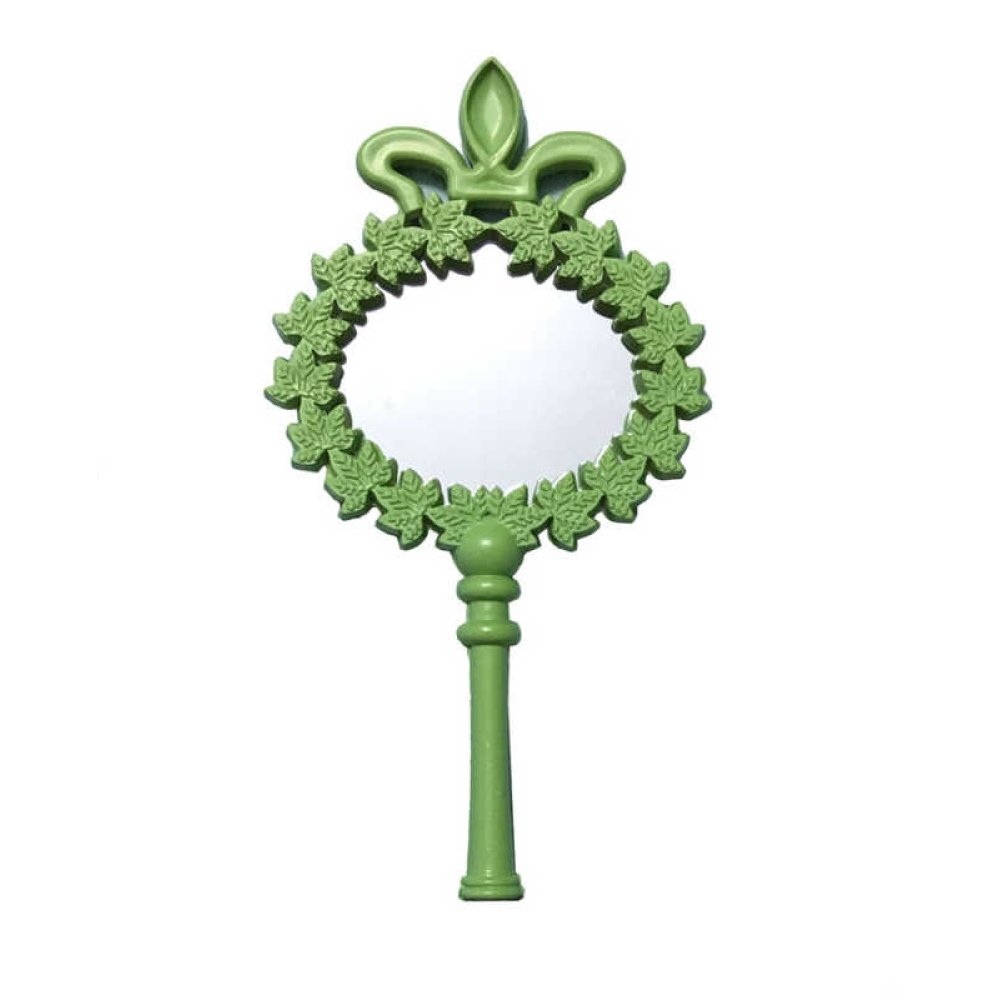 Mirror Flower Plastic Green P25-600