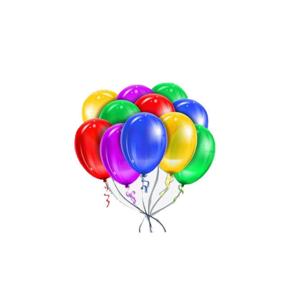 Balloon Metallic 12 Inch Mixed Color Pk:100 Kl:50
