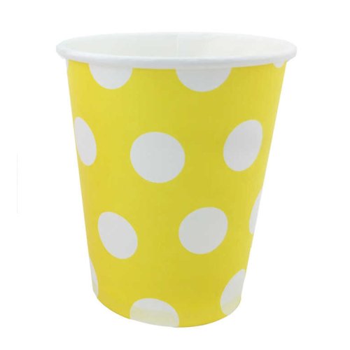 Glass Carton Point Yellow 8Oz P8-100