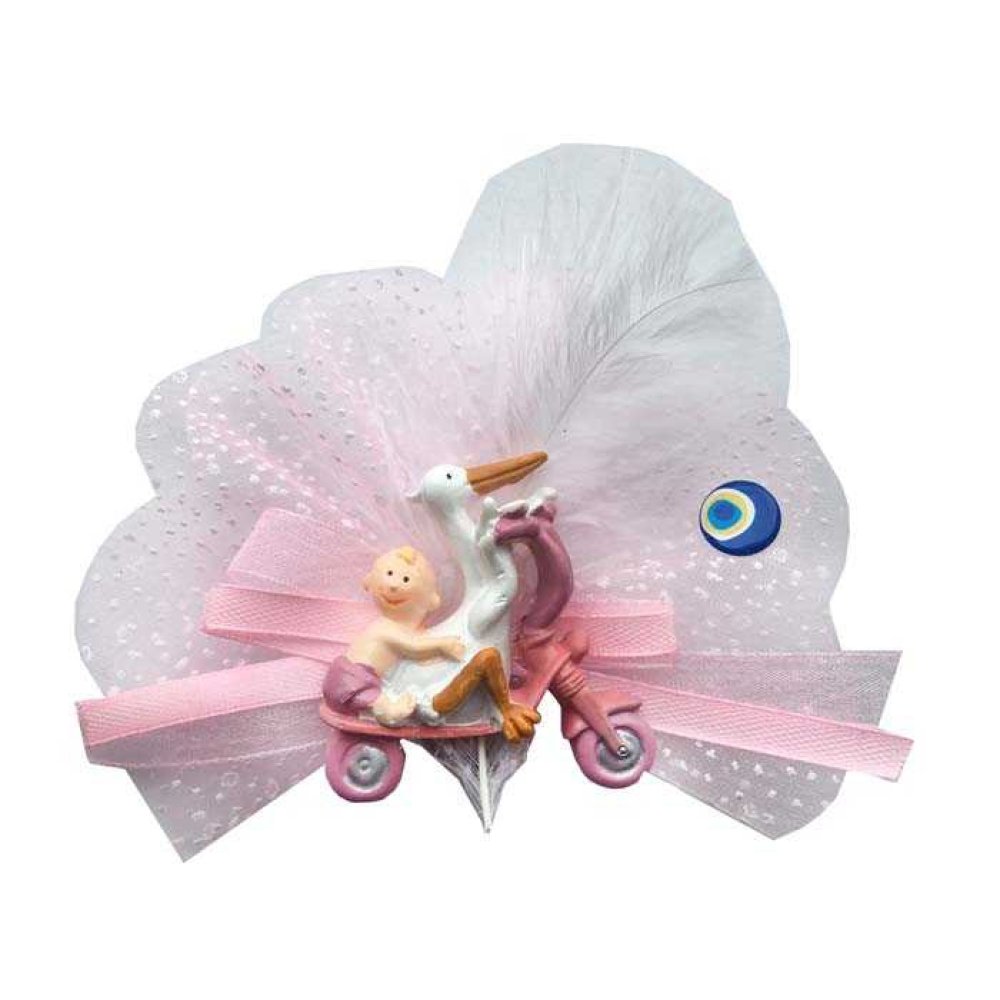 Baby Candy Finished Stork Bicycle Pink Pk:50