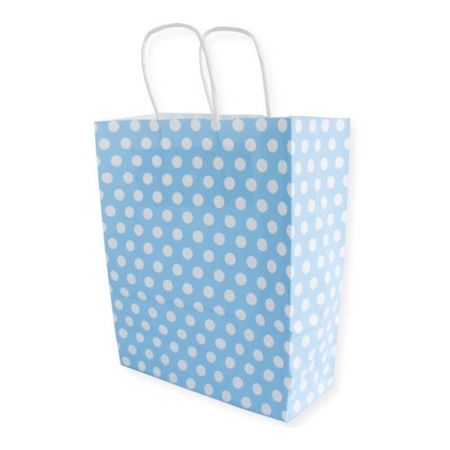 Bag Kraft Small Size Blue Point 19X24 P25-16
