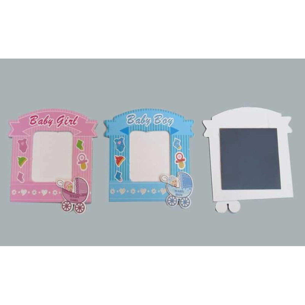 Frame Magnet Baby Stroller Pink P25