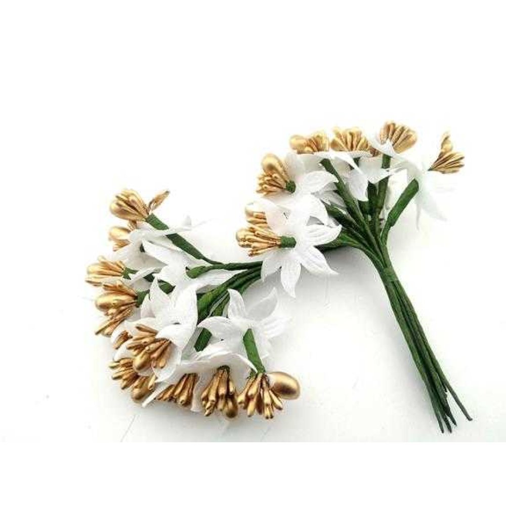 Floral Bright Chips And Seed. Gold Pk:100 Kl:100